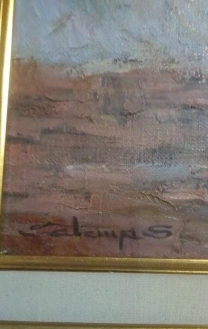 佐藤哲也あじさい油彩8号小樽出身ル・サロン奨励賞受賞フランス国際展真作最終値下げ