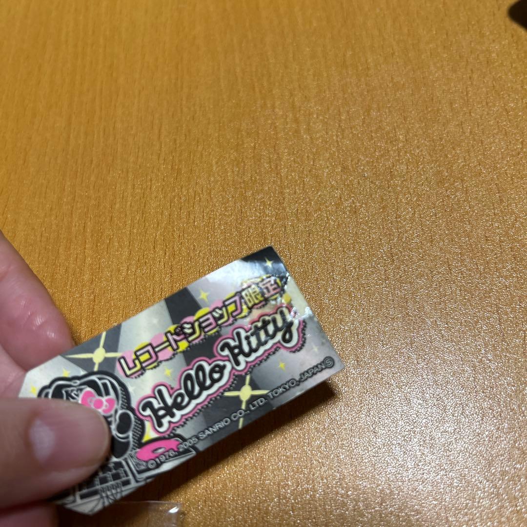 ハローキティ 根付 ストラップ ご当地 レコードショップ限定