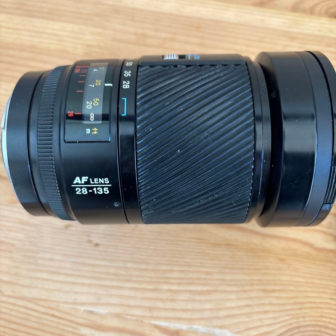 ミノルタa -7000 フィルムカメラ　ストロボ 説明書　フィルム付き