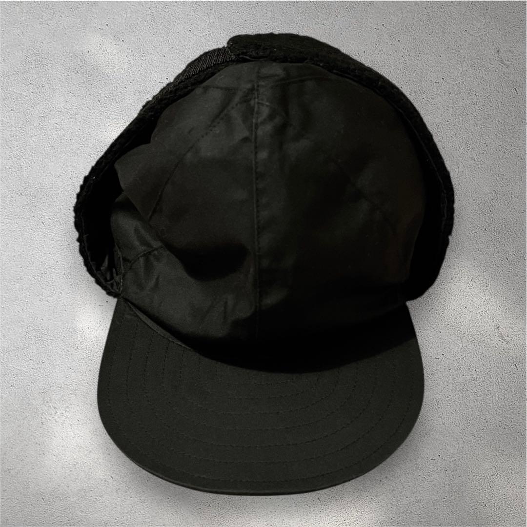 【LAD MUSICIAN】ウール イヤーフラップキャップ 黒