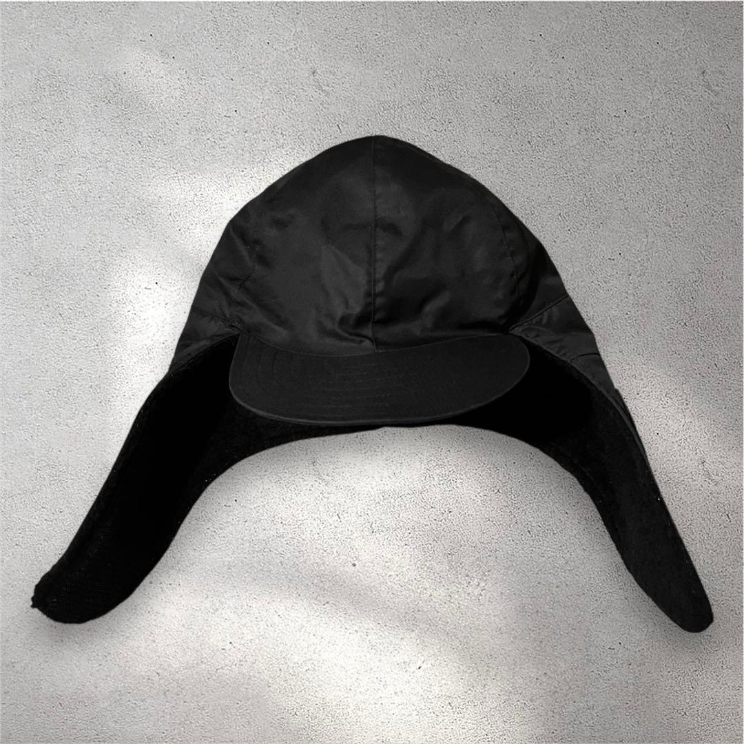 【LAD MUSICIAN】ウール イヤーフラップキャップ 黒