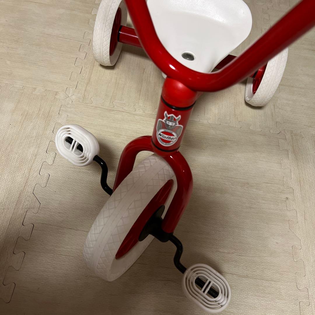高級品　winther 赤白　三輪車