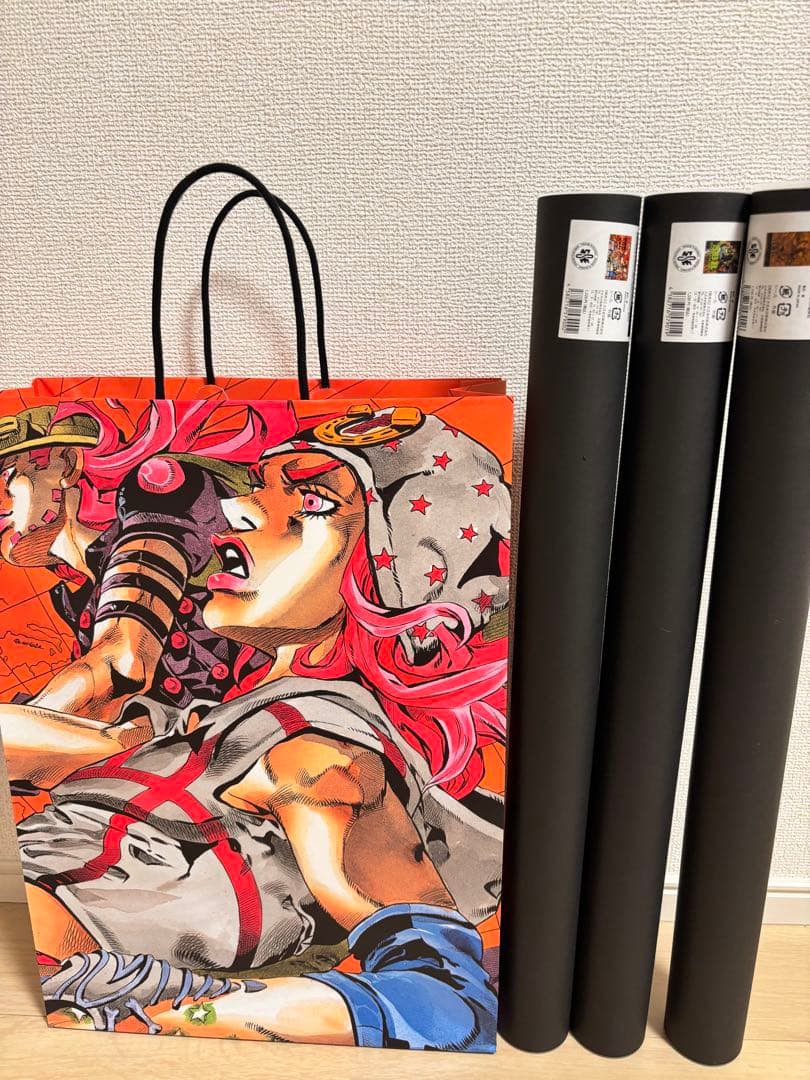 ジョジョキャラバン B2 ポスター　ショッパー　セット