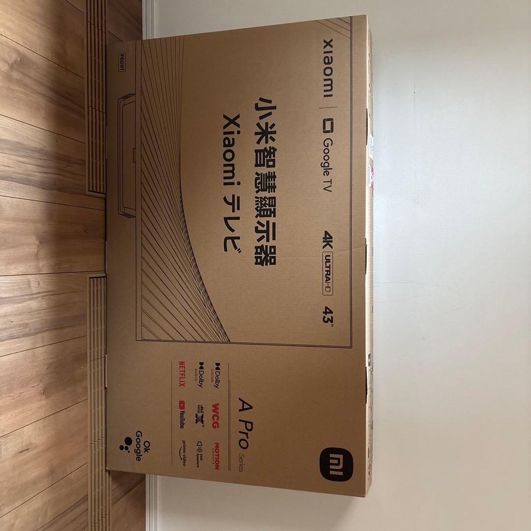Xiaomi 43インチ 4K UHD テレビ A Pro