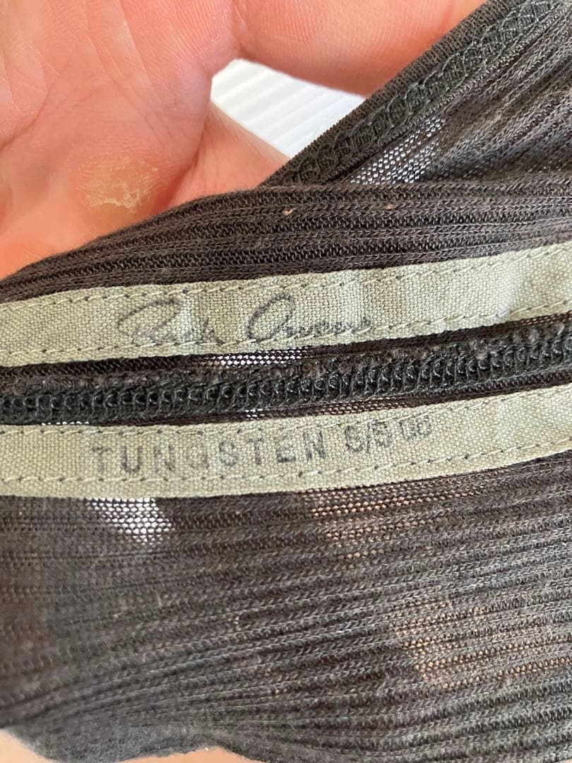 リックオウエンスTUNGSTEN 2006SS タンクトップ