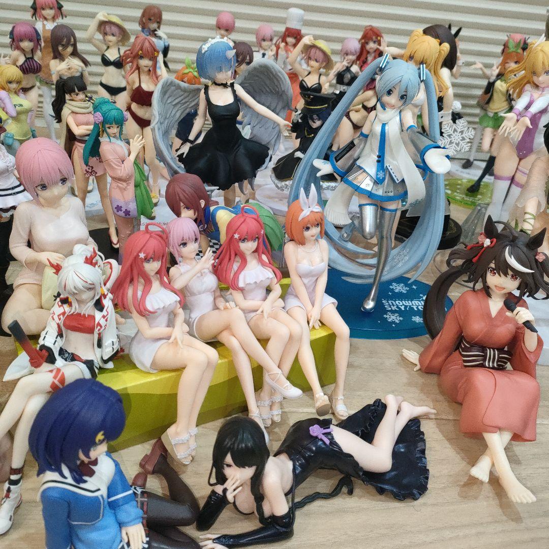 【68体まとめ売り】美少女アニメキャラクター フィギュアセット
