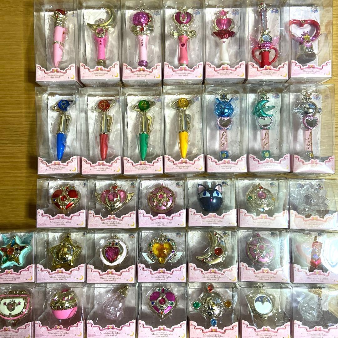セーラームーン ミニチュアリータブレット　コンプリートセット