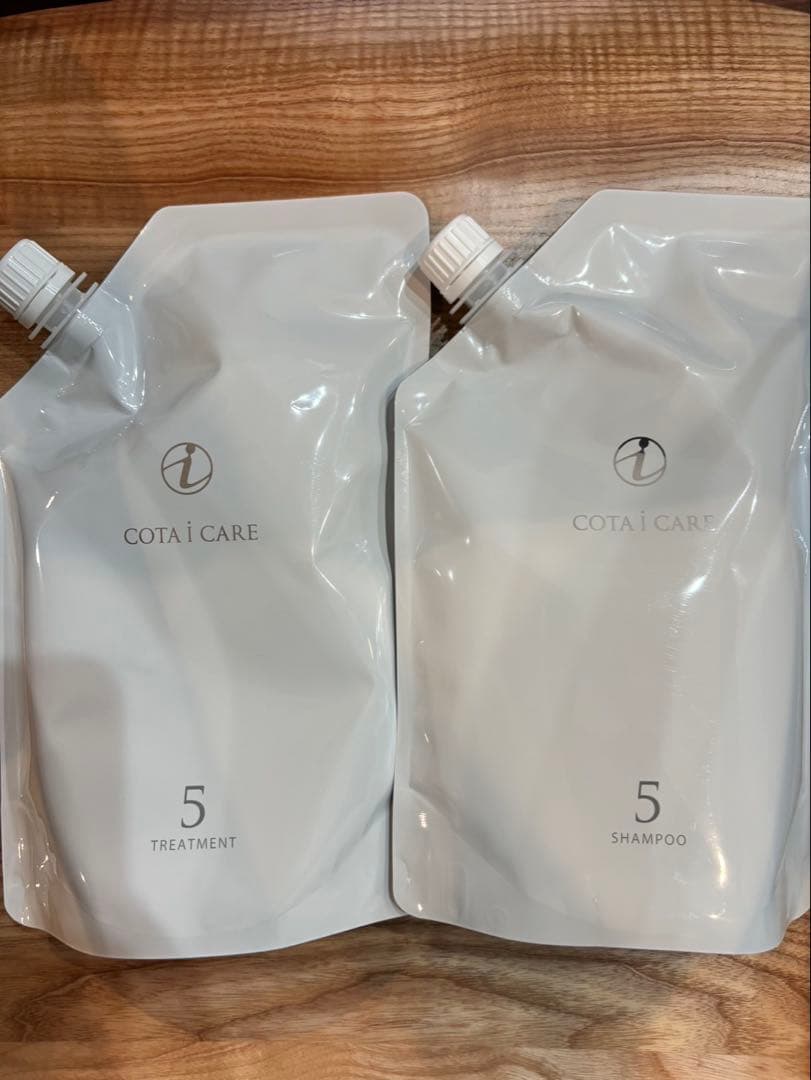 即購入可能！COTA アイケア シャンプー 5 & トリートメント 5 詰替用