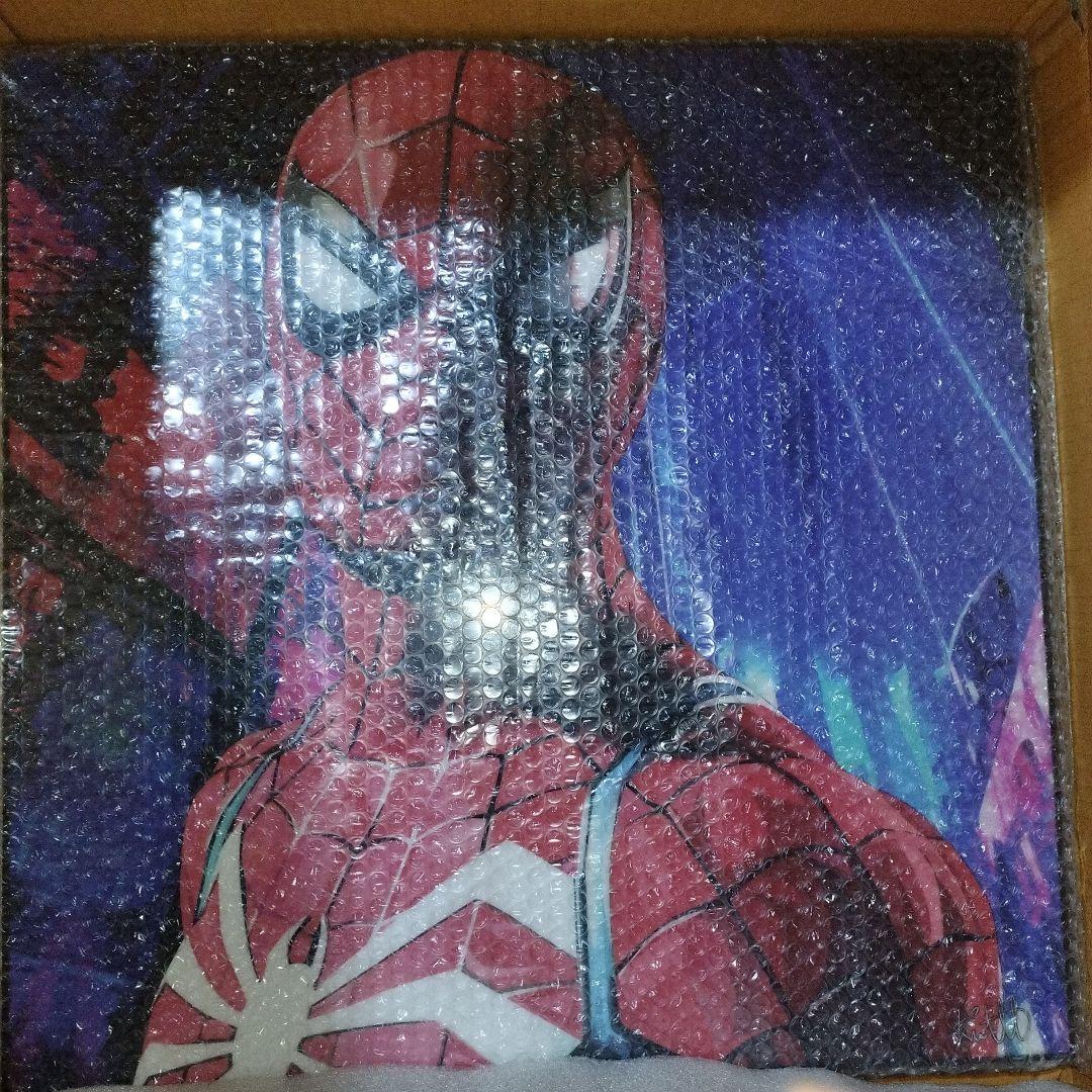 スパイダーマン　グッズ　アートパネル　約52センチ✕約52センチ