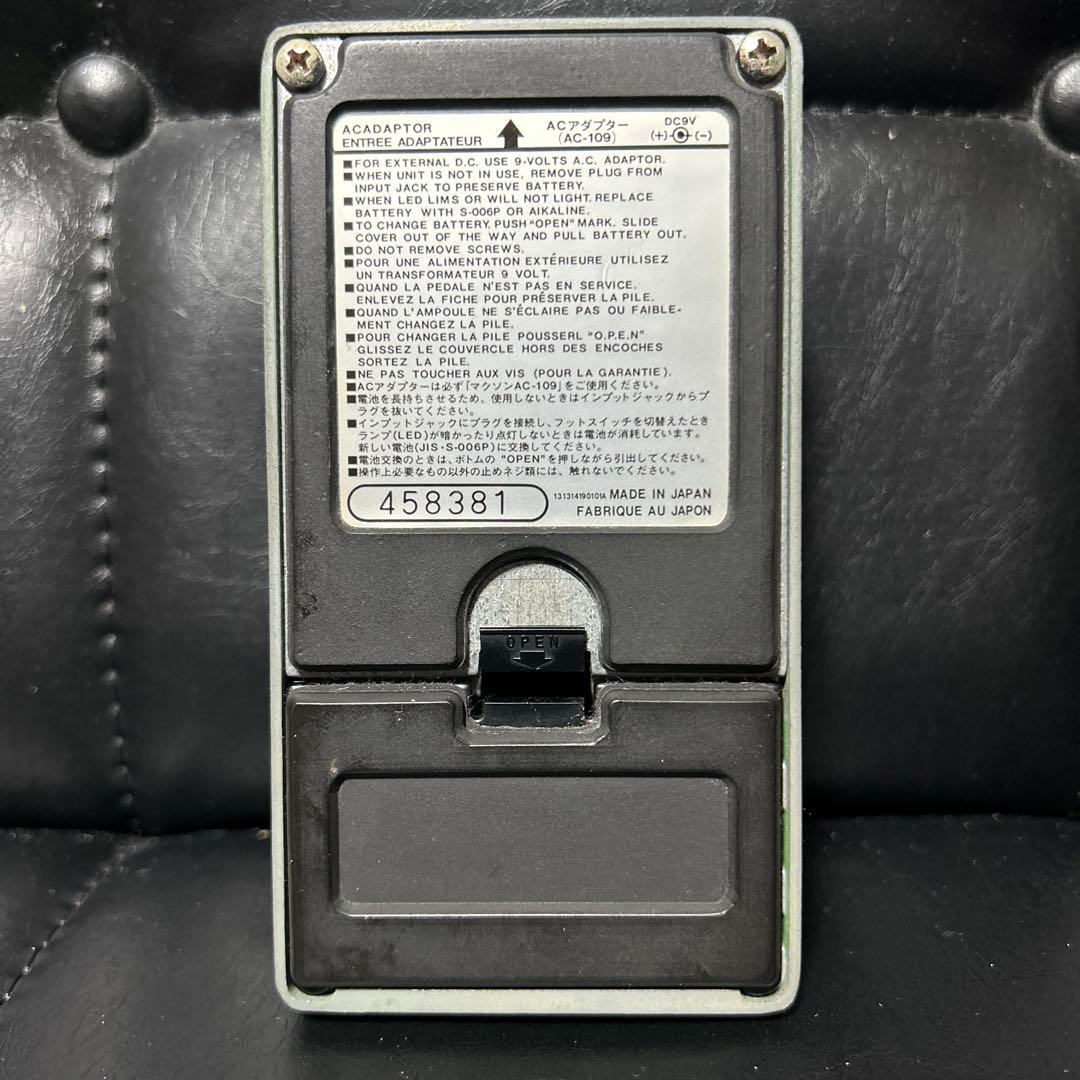 ジャンク品　ビンテージMaxon OD-9 ホワイトラベル後期型