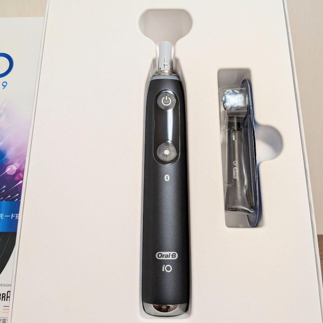 ブラウン オーラルB 電動歯ブラシ iO9 IOM92J22ACBK-W