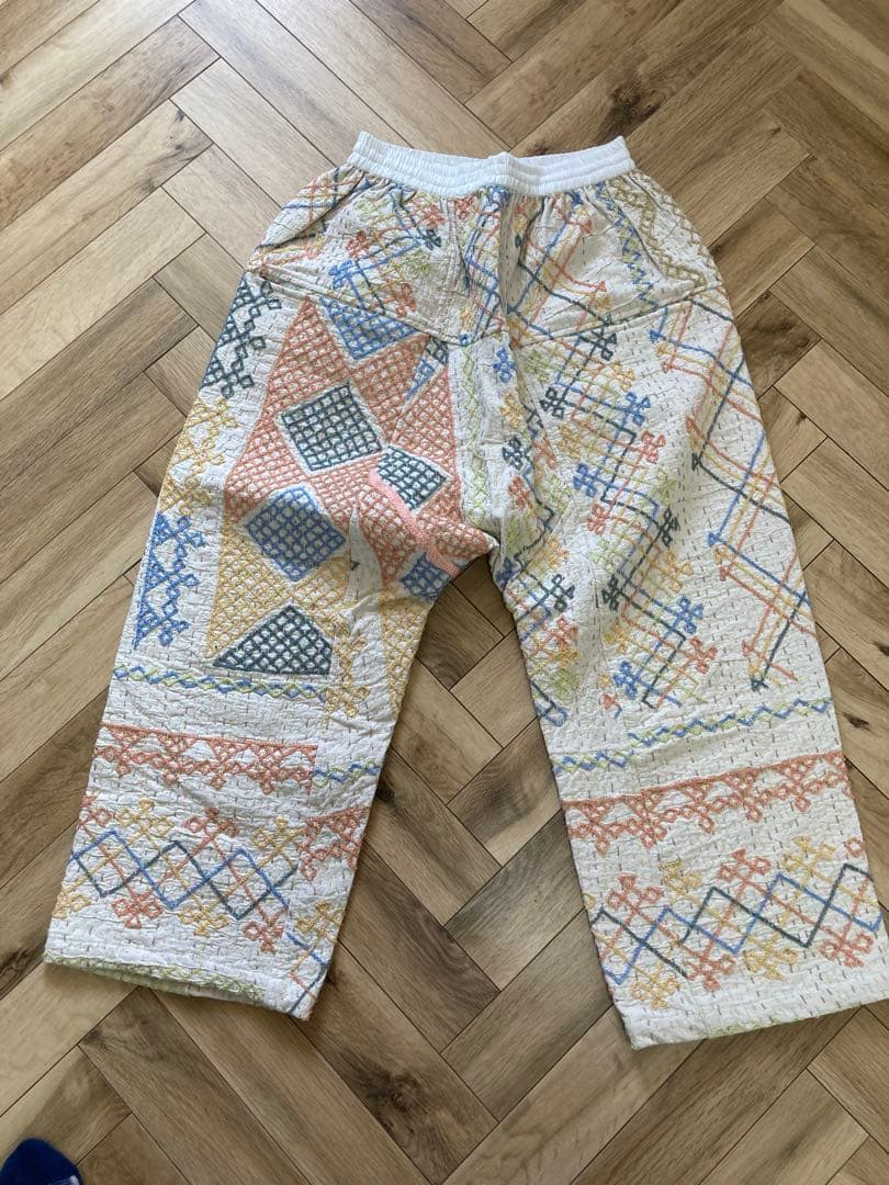 pokipcee サルエルパンツ　綿　未使用