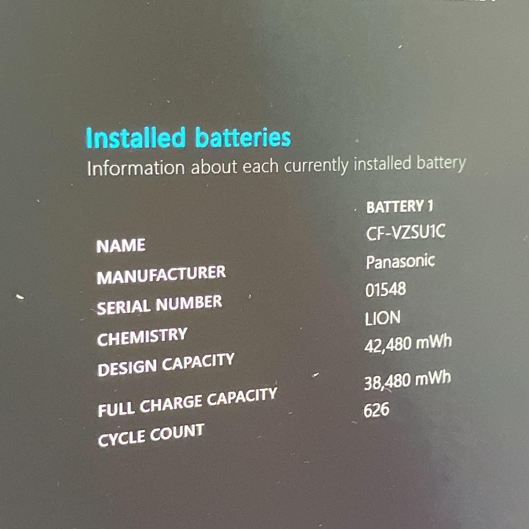 ジャンク レッツノート CF-SV9 i5-10310U SSD256GB