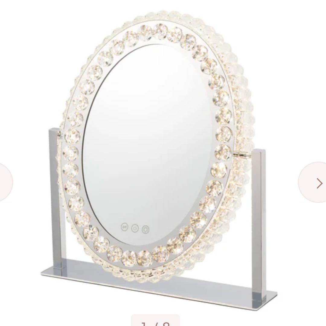 Francfranc フランフラン ブリエ ハリウッドミラー ラウンド 3