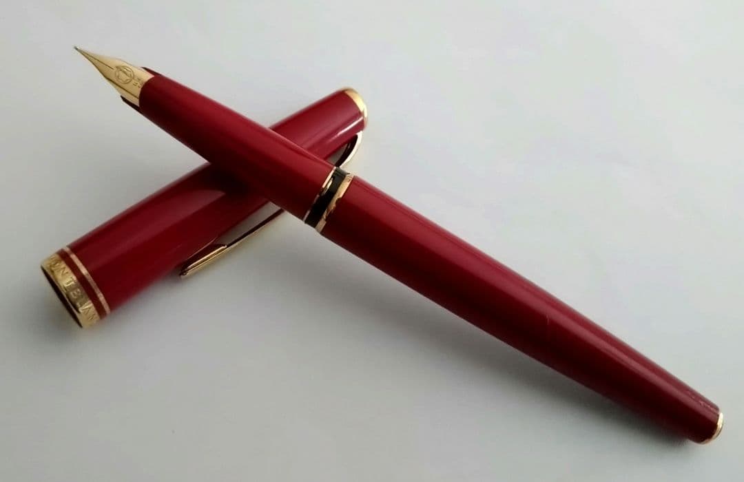 【MONTBLANC】ジェネレイション 万年筆 14K 585 希少色 ボルドー