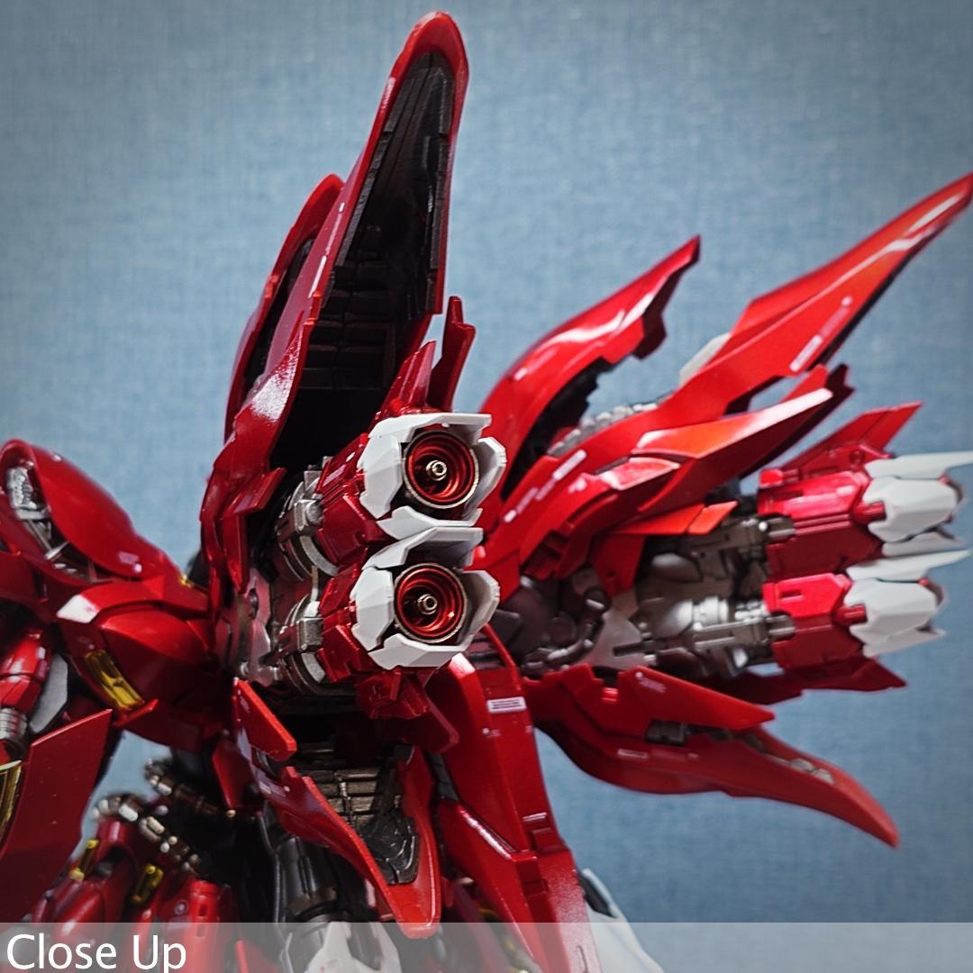 MG シナンジュ \"匠studioカスタム\" キャンディ塗装完成品