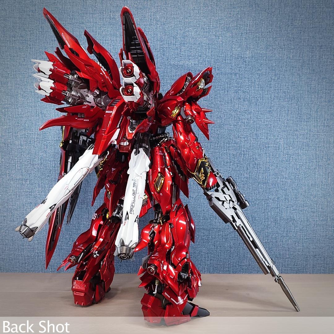 MG シナンジュ \"匠studioカスタム\" キャンディ塗装完成品