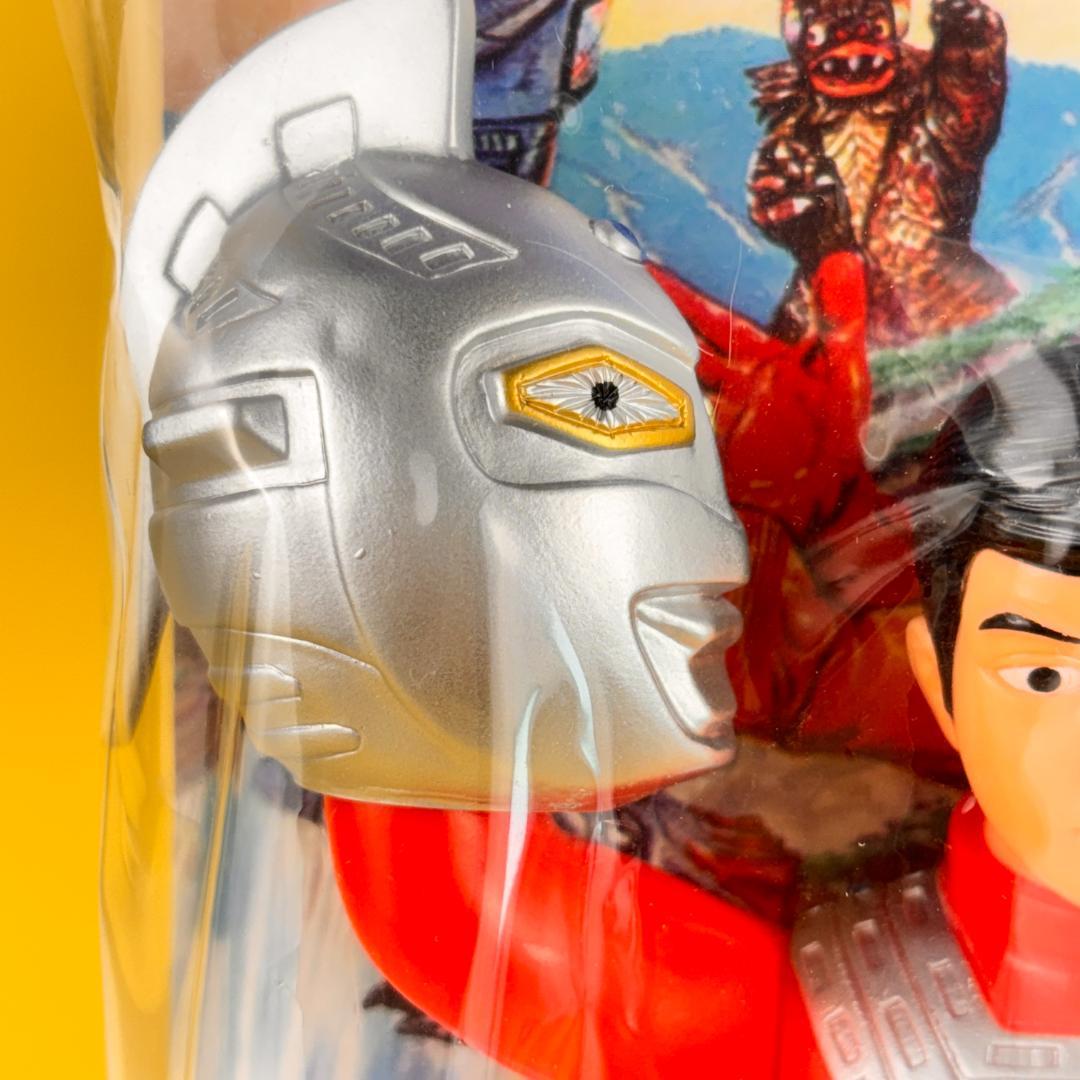 ブルマァク　ウルトラセブン　大　面取れ　マスク付き　【サイズ】 全高：約29cm