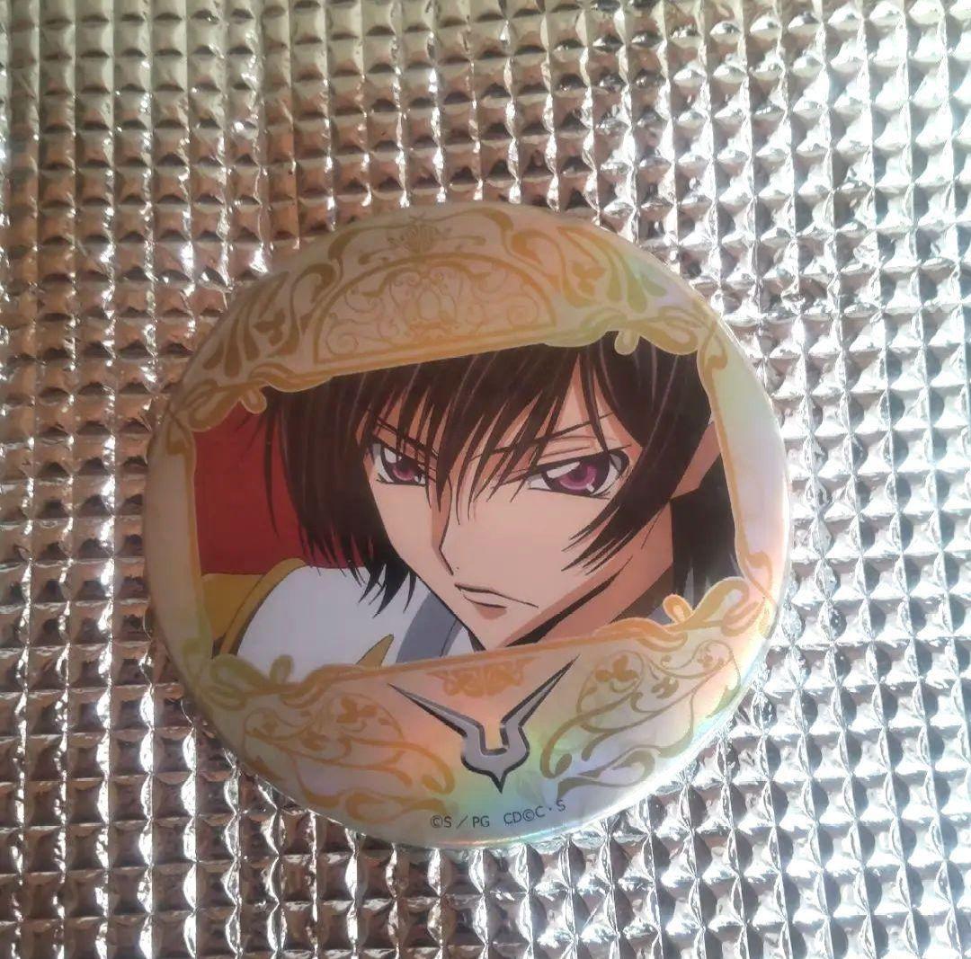 コードギアス　ホログラ　缶バッジ　ルルーシュ　複製原画　スザク