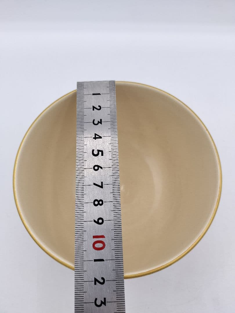 c311 茶碗 金彩色絵 白花之図 暁窯 岡田暁山 木箱 茶道具 古物