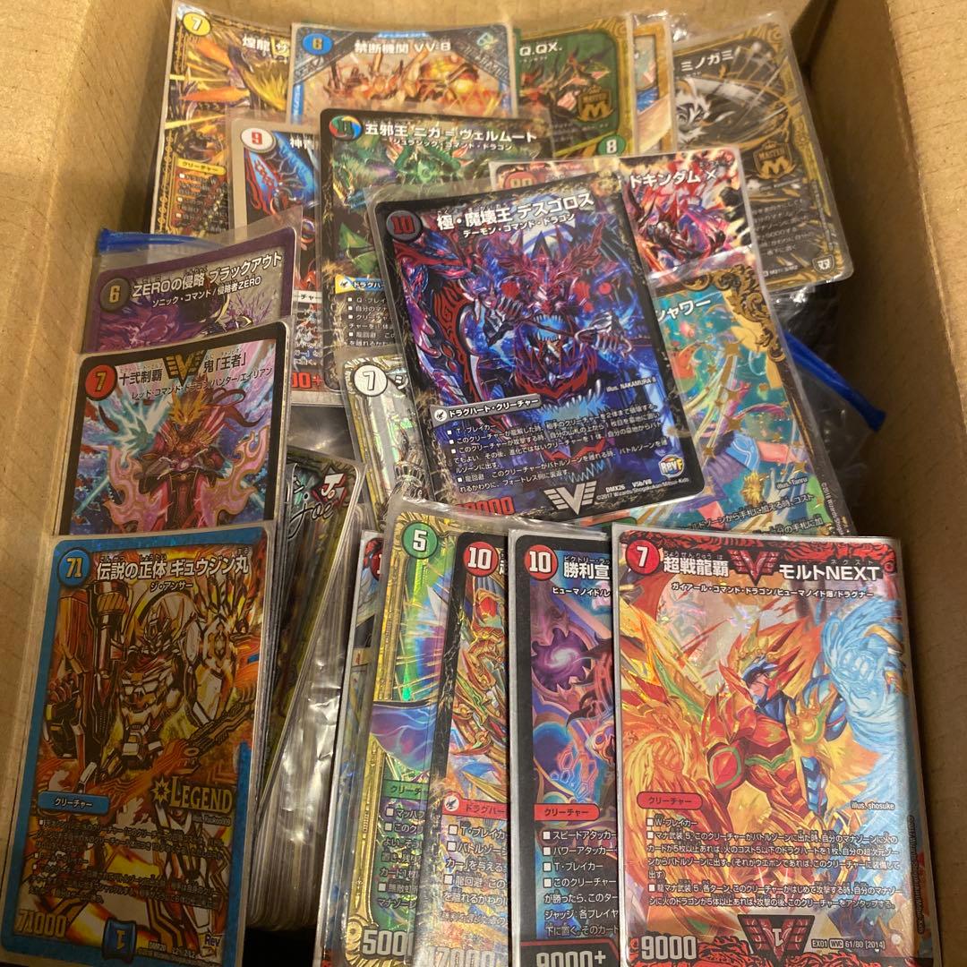 デュエルマスターズ 大量まとめ売り スリーブ付き未仕分 1箱 引退品