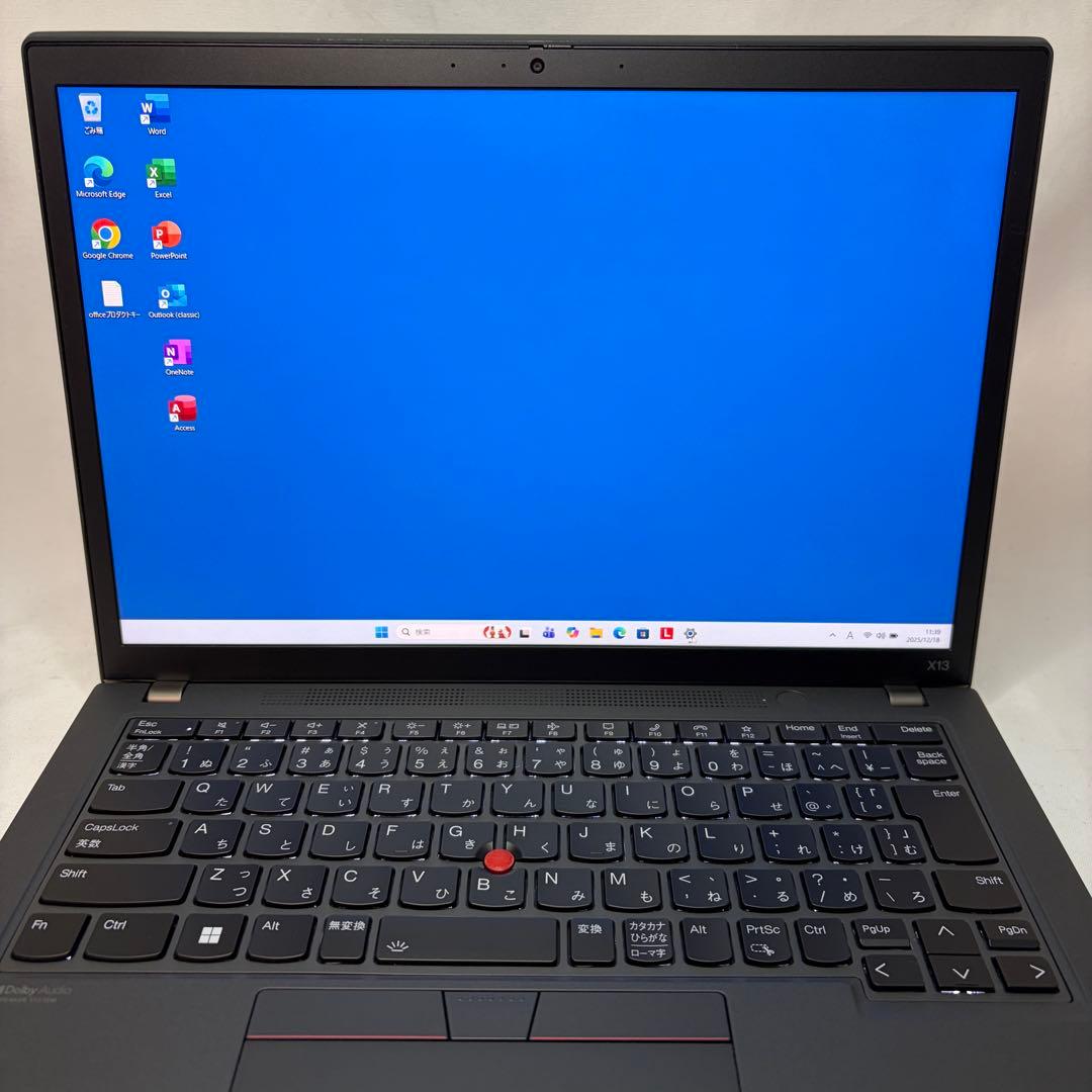 美品 ThinkPad X13 Gen3 Ryzen 5 6650U 16GB