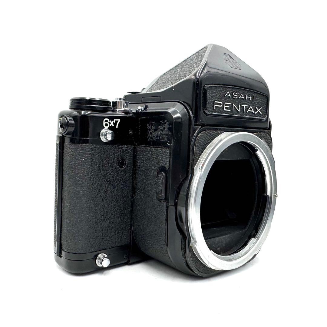 動作品 PENTAX ペンタックス 6×7 67 TTL ボディ バケペン