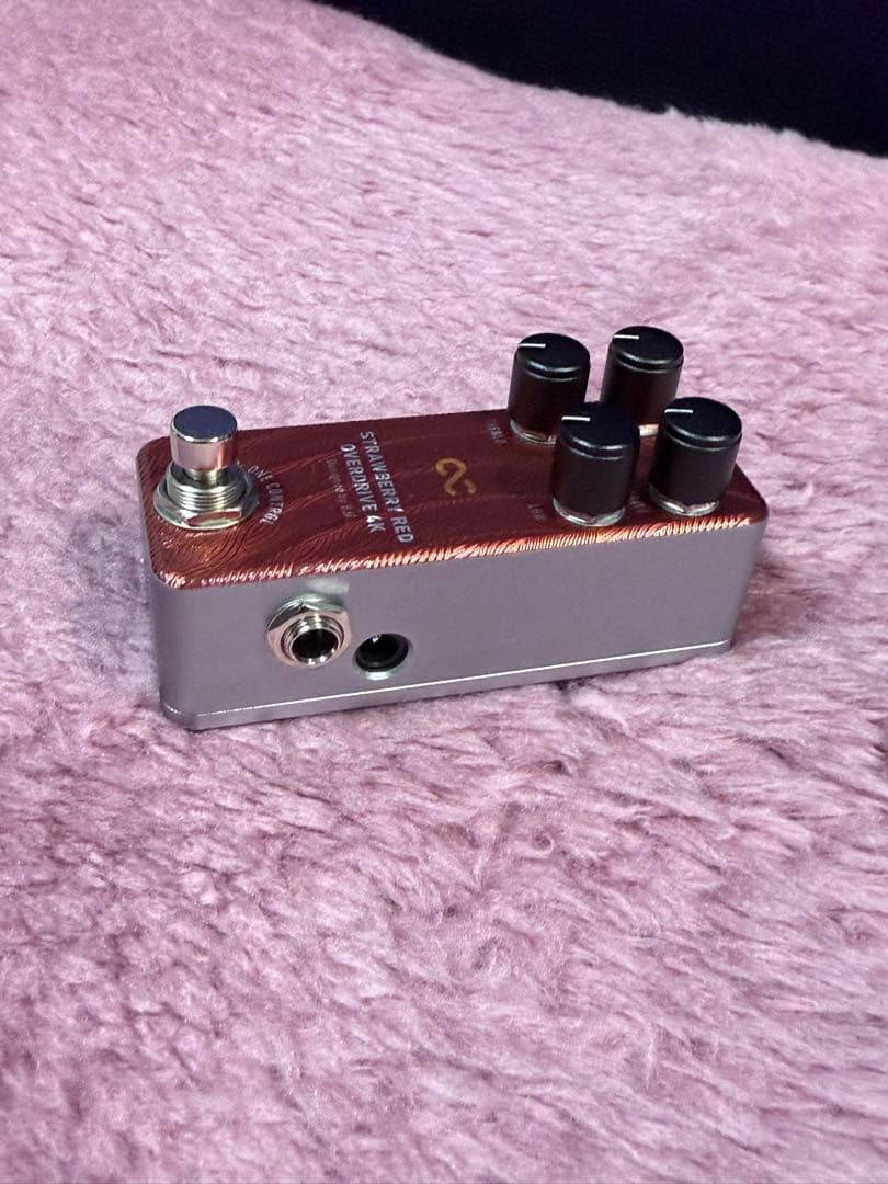 ギター ONE CONTROL Strawberry Red Overdrive 4K