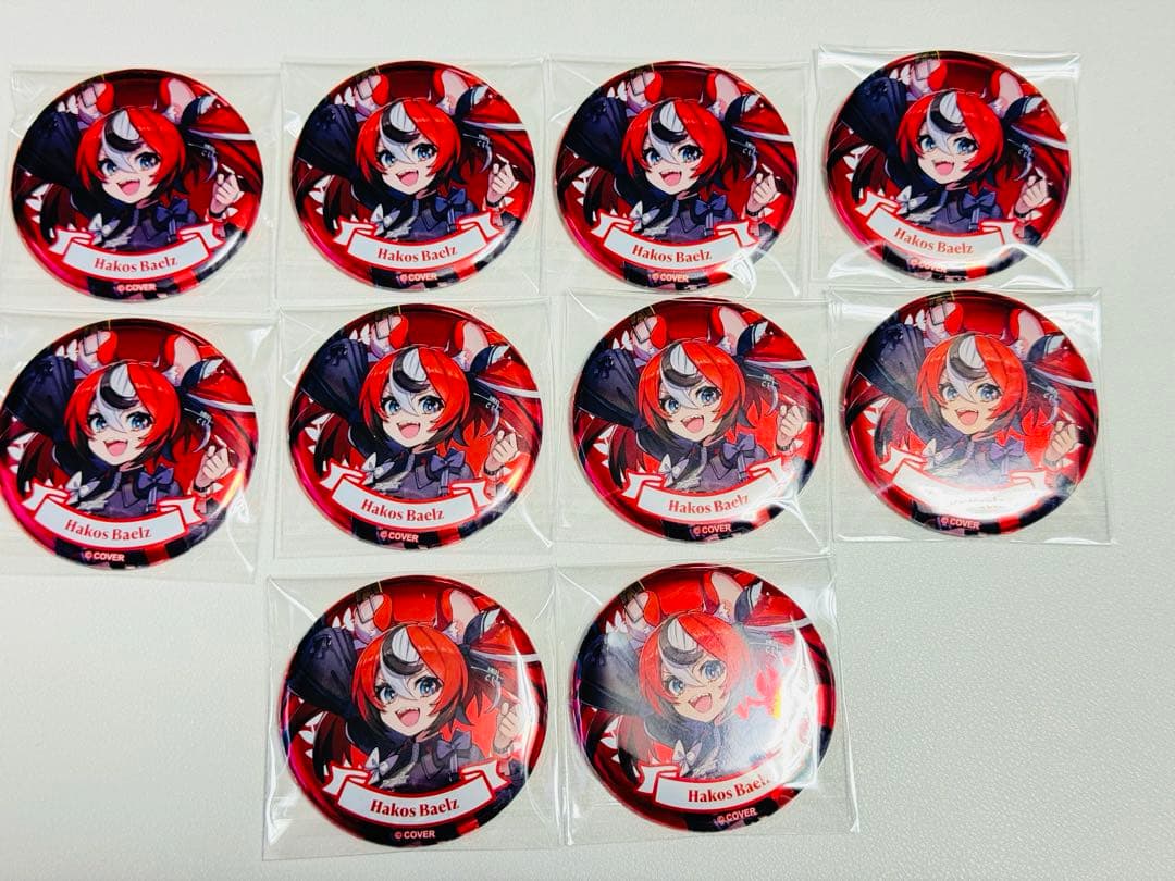 ハコス・ベールズ　ホロライブEN 3rd Concert 缶バッジ