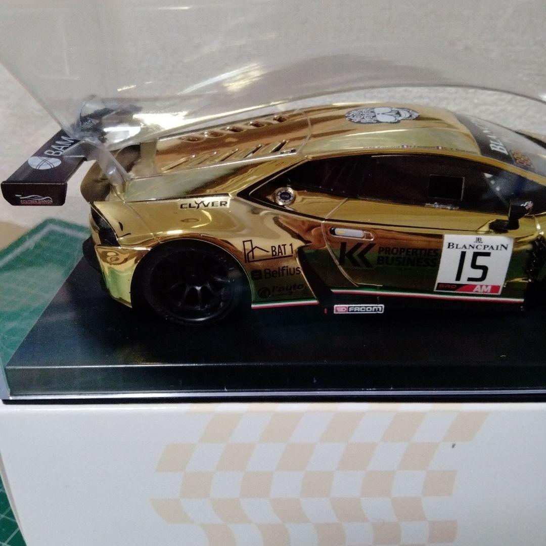 タ*コ様 GLレーシング製 ミニッツボディ ランボルギーニ ウラカン ゴールドメ
