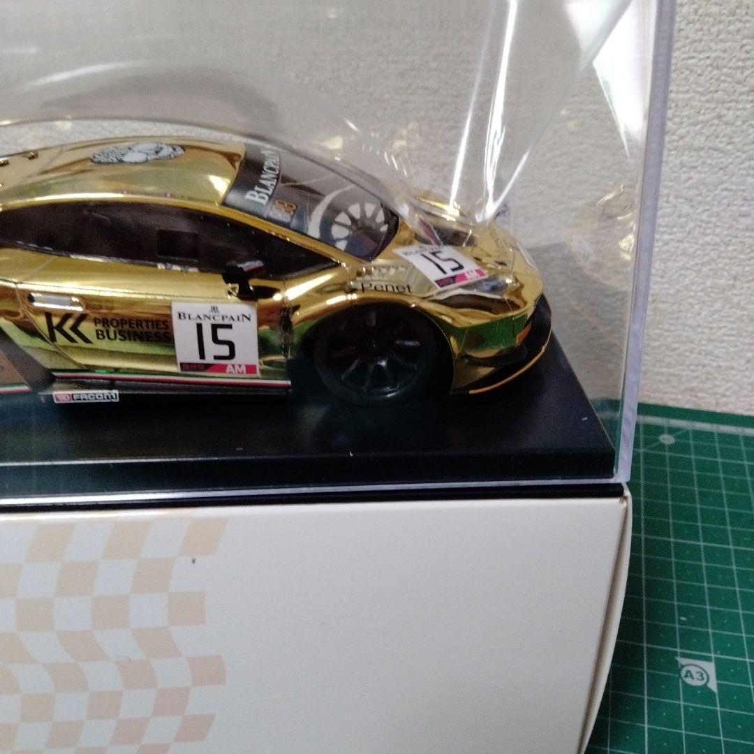 タ*コ様 GLレーシング製 ミニッツボディ ランボルギーニ ウラカン ゴールドメ