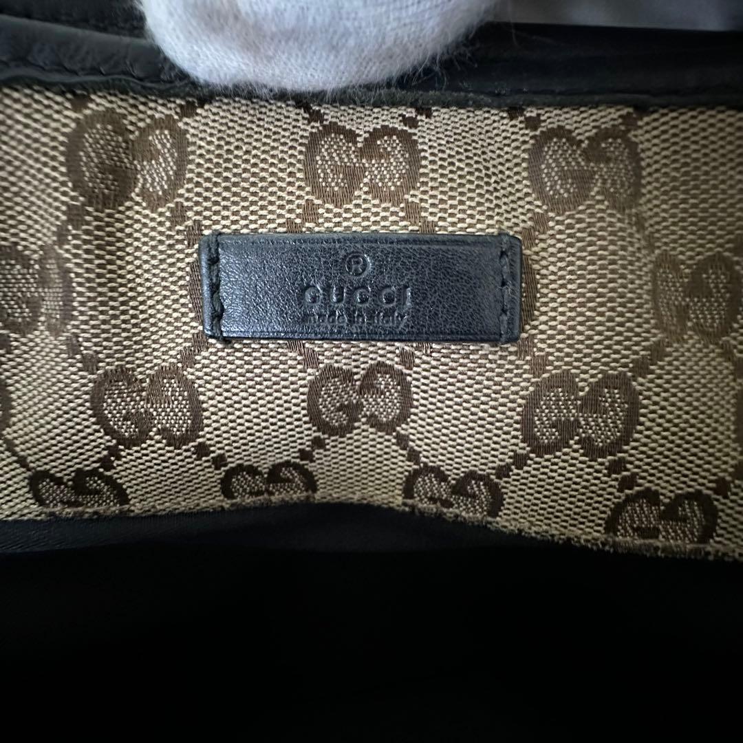 値下げ オールドグッチ GG 総柄 ショルダー バッグ シェリーライン ロゴ