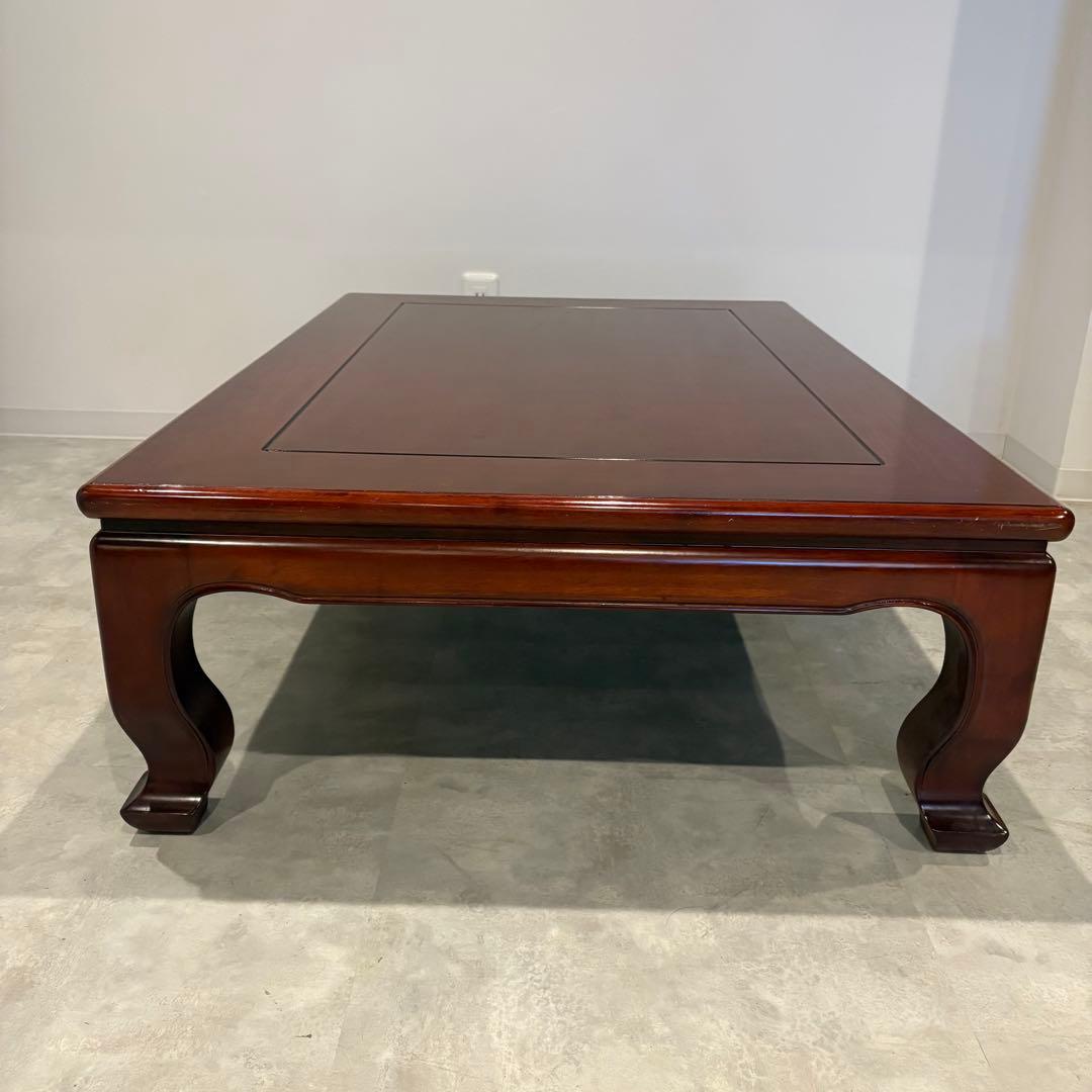 カリモク　ローテーブル　座卓　和室　木製　猫足