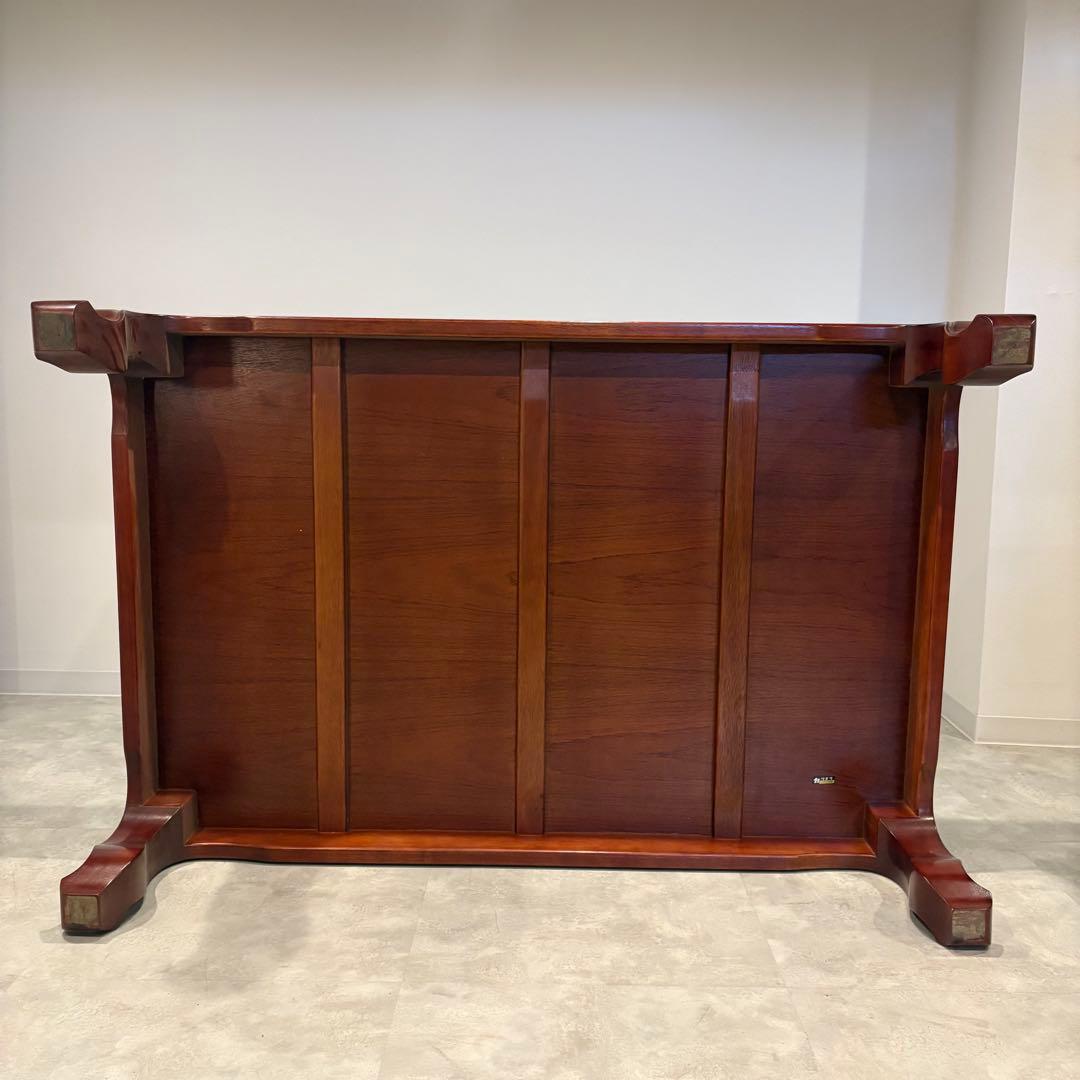 カリモク　ローテーブル　座卓　和室　木製　猫足