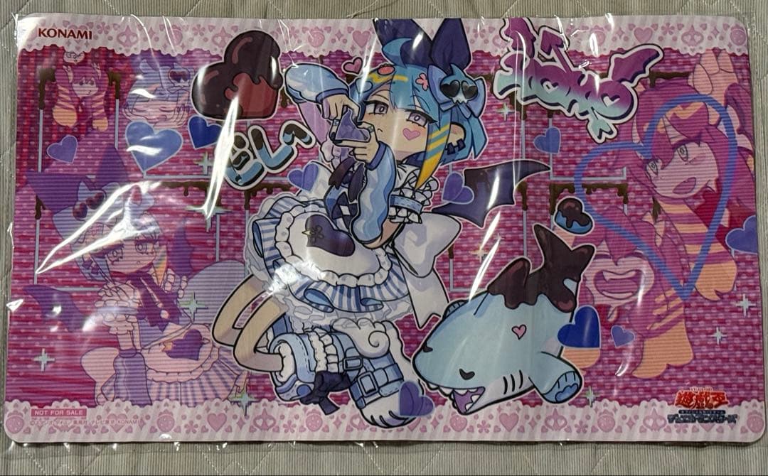 遊戯王　プレイマット　Live☆Twin　リィラ・スウィート　遊戯王の日　未開封