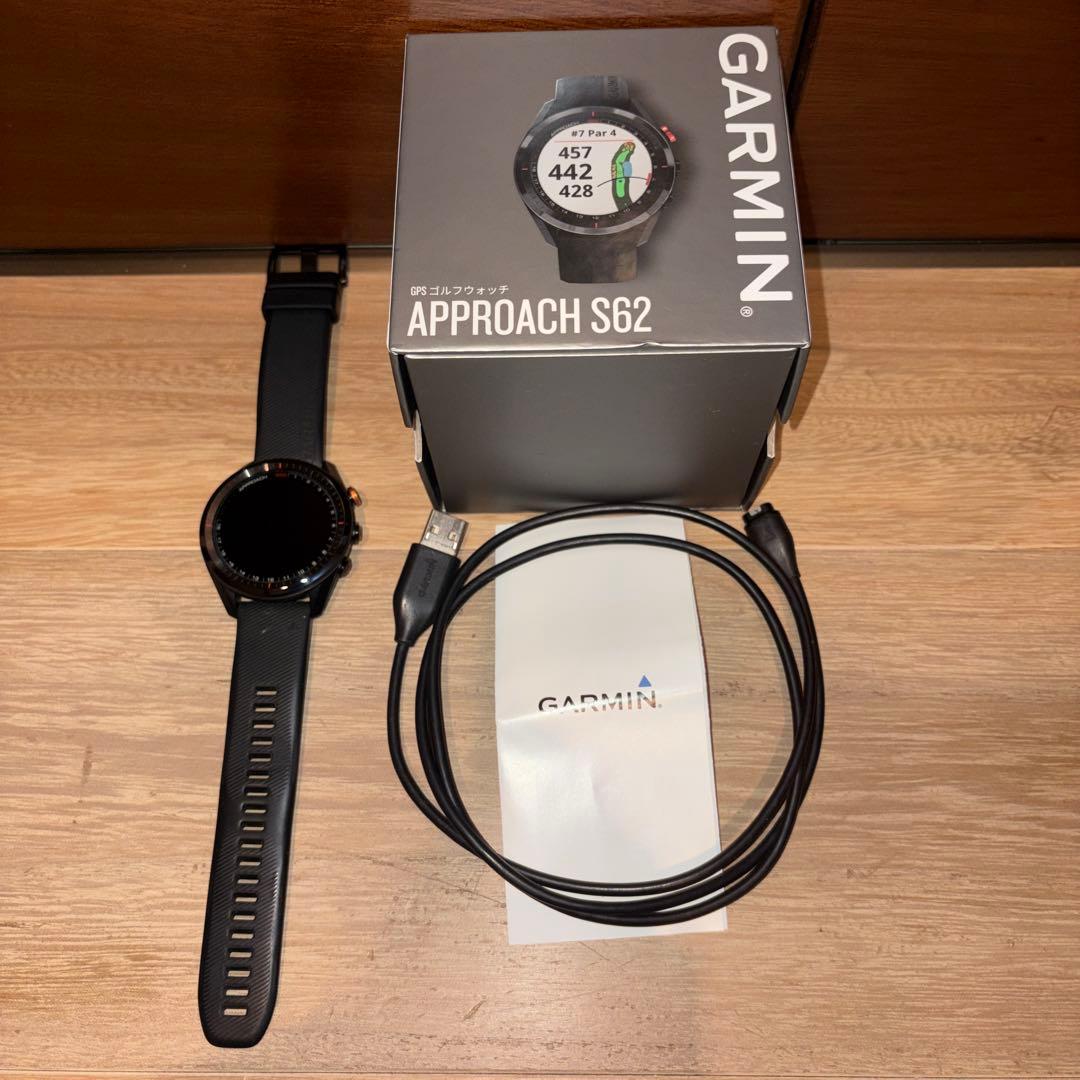 GARMIN ガーミン スマートウォッチ S62 ブラック G