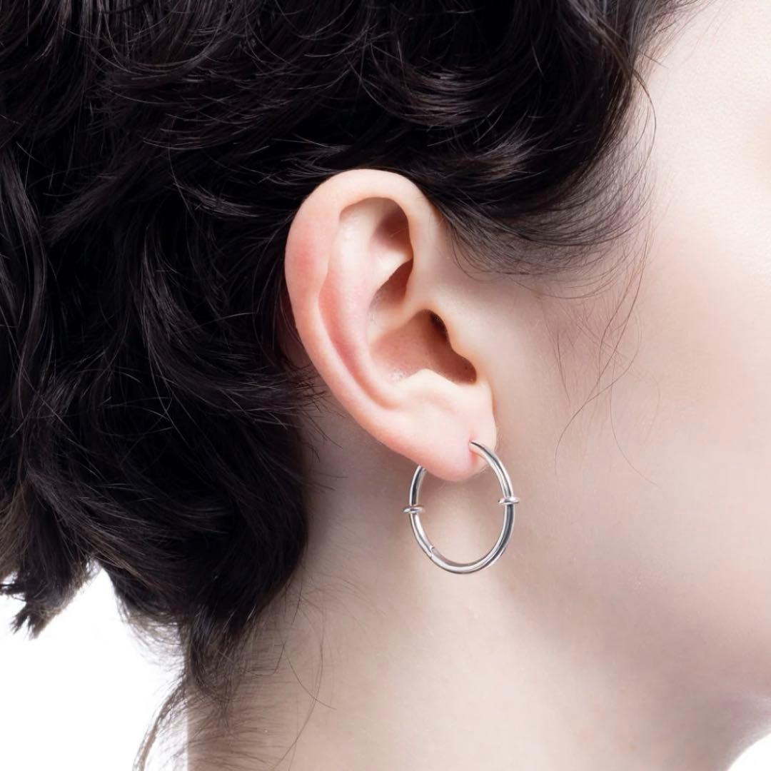 24h限定価格✤Hirotaka　DUNE フープ ピアス Lサイズ