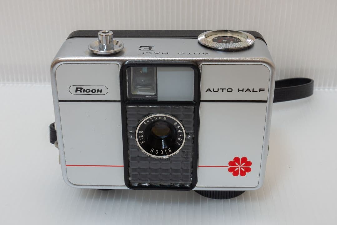 ⑪【美品・整備済品】RICOH AUTO HALF E 「レッドフラワー」