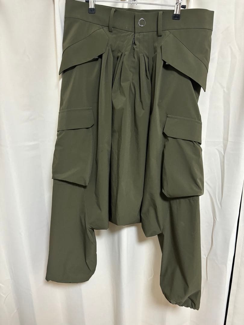 FUMITO GANRYU サルエルカーゴパンツ