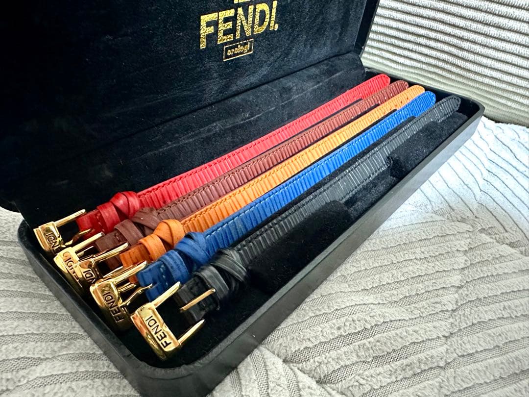 FENDI カメレオン チェンジベルト 5本 レディース 美品