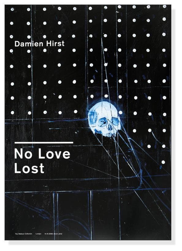 Love Lost Table with Skull/ダミアンハースト/ポスター