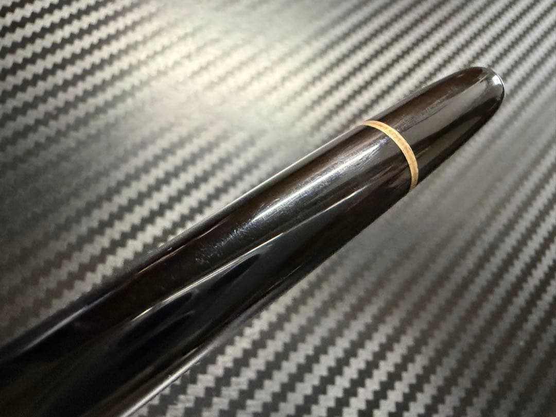 美品 モンブラン マイスターシュテュック 144 ブラック 全金 F 万年筆