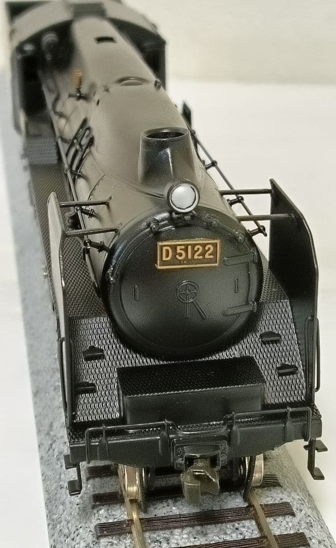 HOゲージ カツミ Ｄ51全流蒸気機関車、カンモーター、メンテナンス済