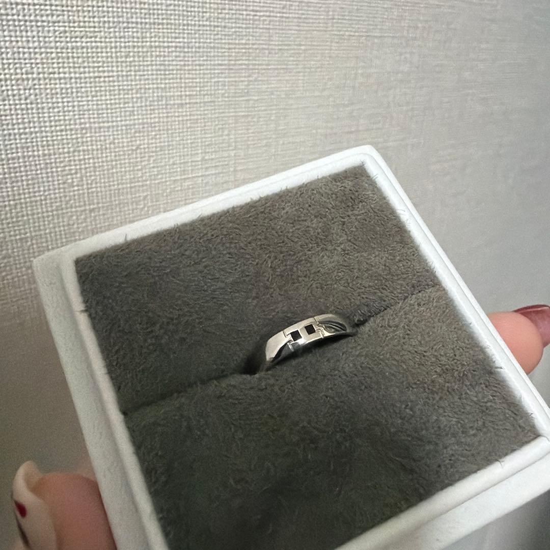 ザキ様　K18WG HERMES エルメス エヴァー ヘラクレス　リング保証書