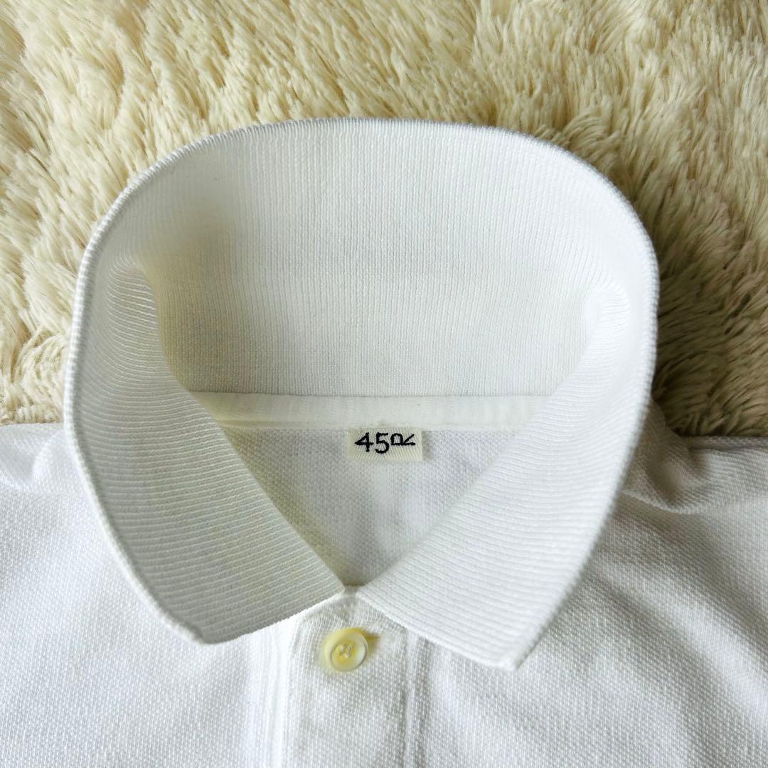 完売品✨45R カノコのMキャミポロ 現行 コットン100% 白 Free