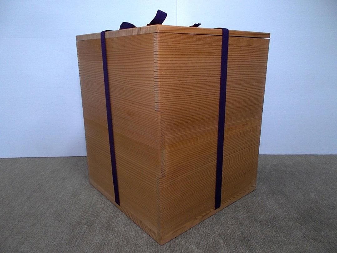 増山馨鉄作 唐銅製 朝鮮風爐 真形釜添 茶釜 釜環 共箱 茶道具 茶釜外観未使用