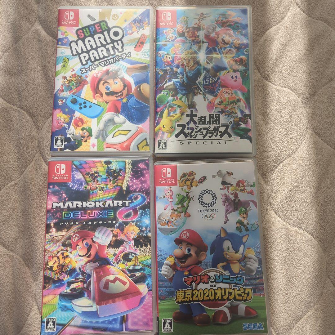 Nintendo Switch ゲームソフトセット4個セットバラ売り可能