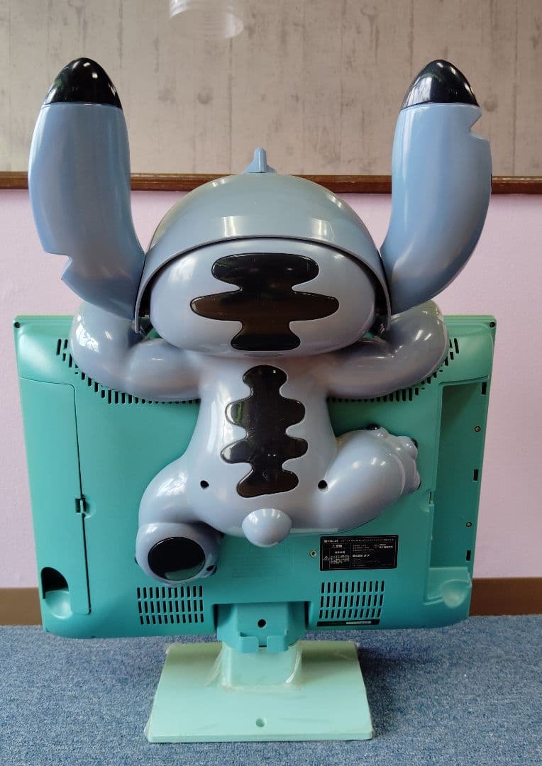 Disney スティッチ テレビ 廃盤品