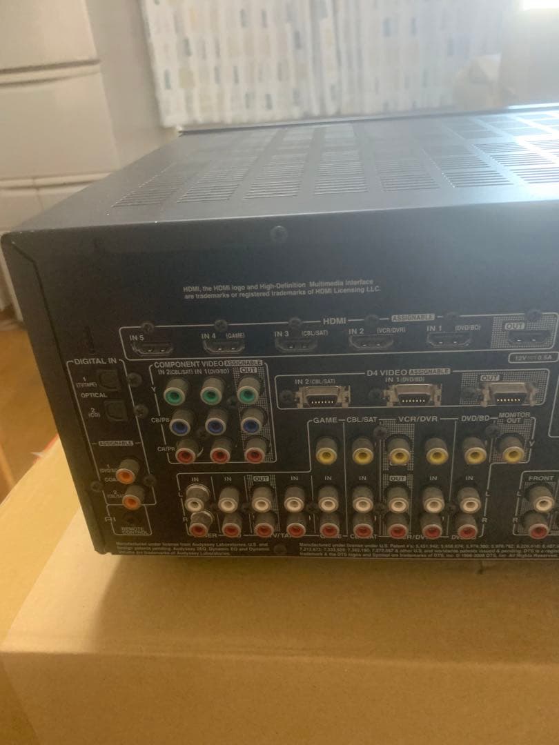 ONKYO TX-SA607 AVアンプ HDMI ブラック