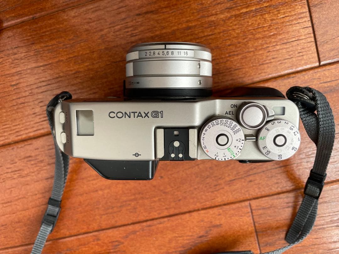 CONTAX G1＋35mm F2レンズ 、TLA 200フラッシュ、取説付